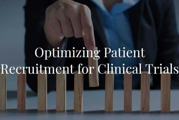 Optimizing Patient Recruitment for clinical Trials