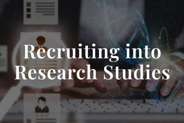 Recruiting into Research Studies