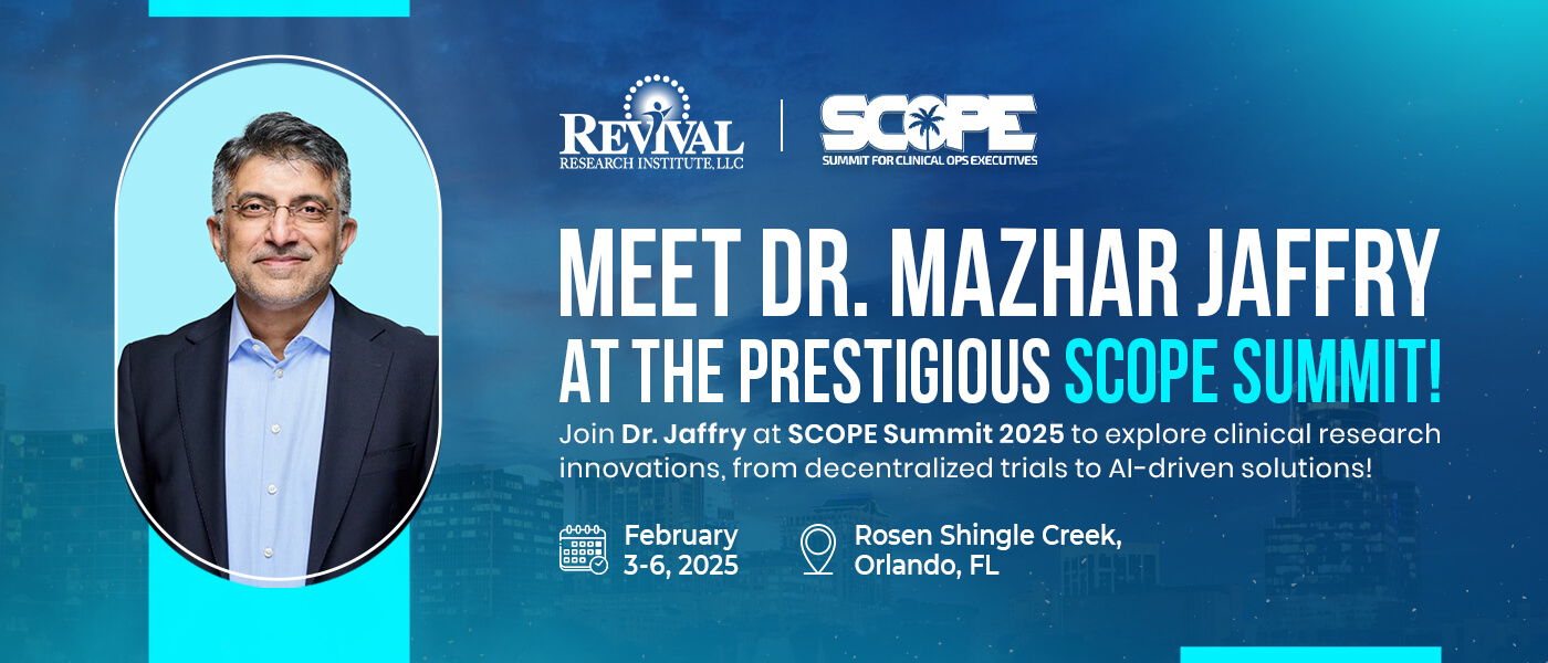 Mazhar Jaffry at SCOPE Summit 2025 Banner